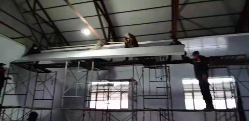 乐投网页版登录入口制药自建500平米大型立体冷库投入使用